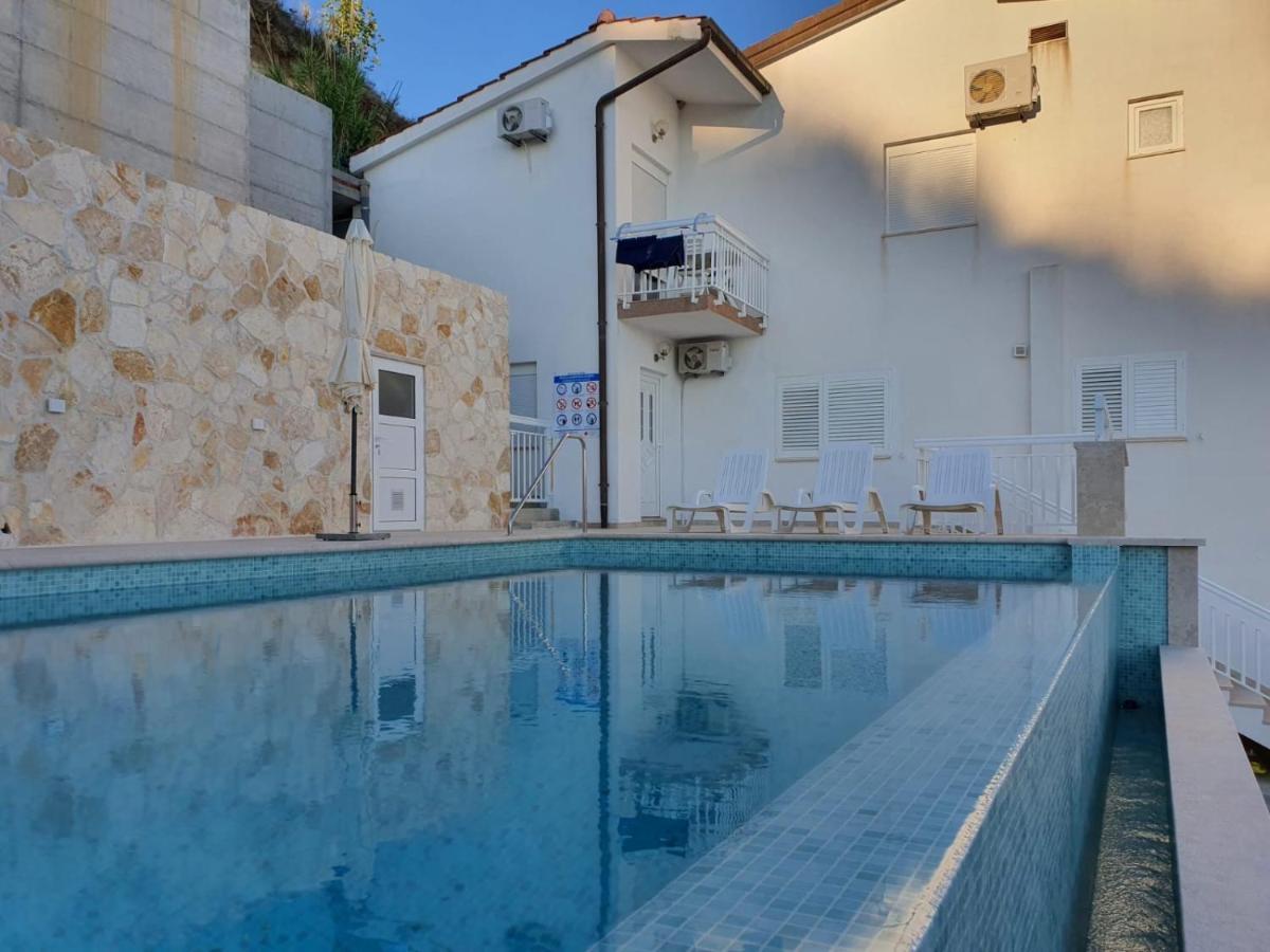Apartment 3 With Pool And Amazing Sea View Lokva Rogoznica Zewnętrze zdjęcie